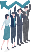 スタッフ紹介のイラスト